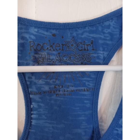 🌍5/$10🌏 Small Patriotic Religious Cross Rocker Girl All Access Entertainment - Picture 6 of 6